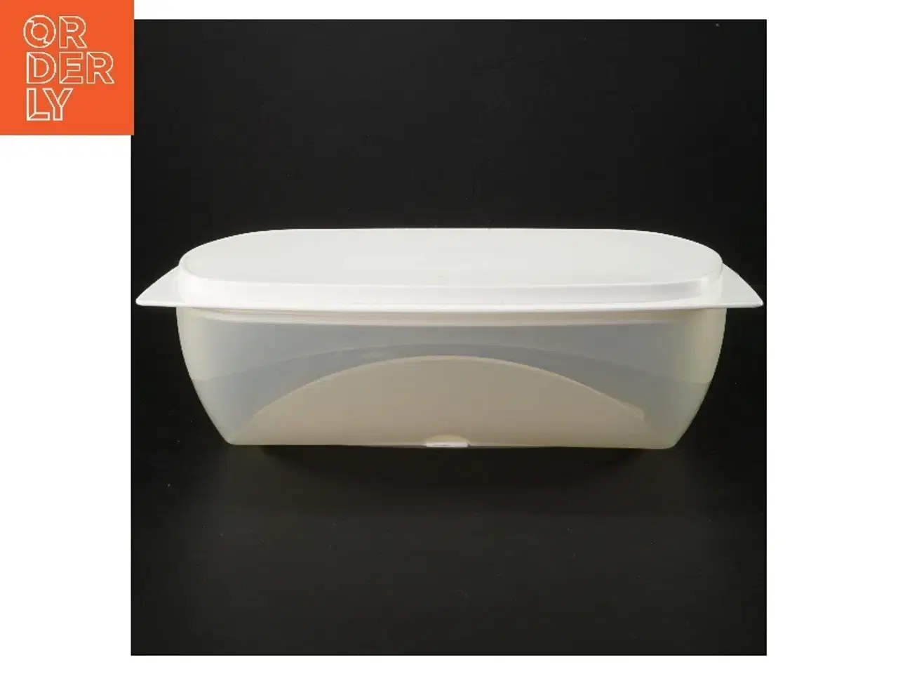 Billede 2 - Pålægs- og ostefad fra Tupperware (str. 10x20x30 cm)