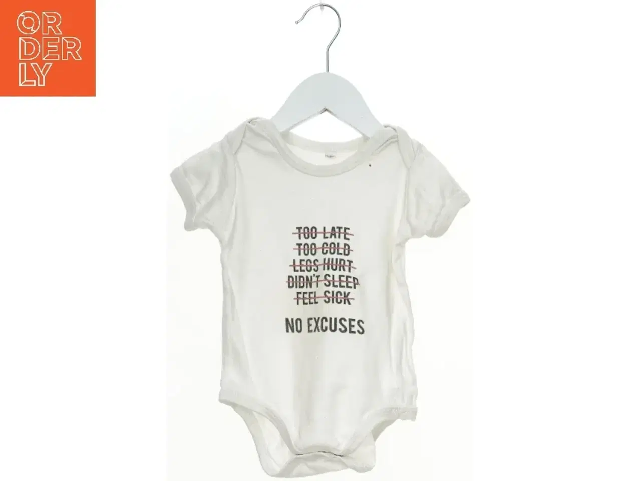 Billede 1 - Hvid Bodystocking til Baby (str. 86)