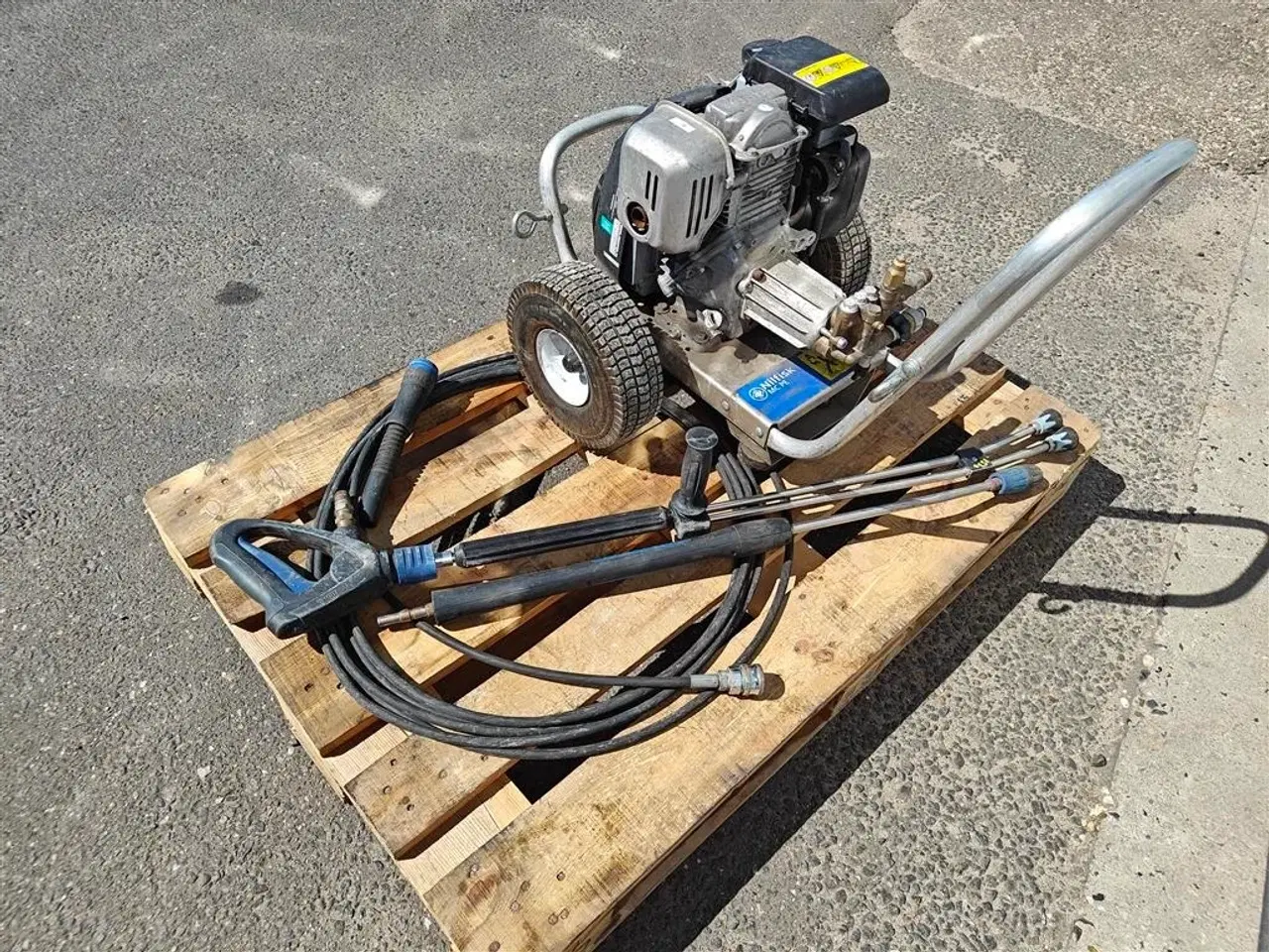 Billede 3 - Nilfisk MC 2c-180/700 PE - Benzindrevet Inkl. slange og lanse