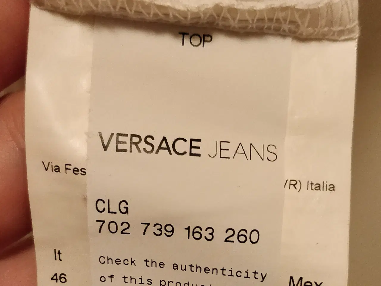 Billede 6 - Flot T-shirt fra Versace Jeans 