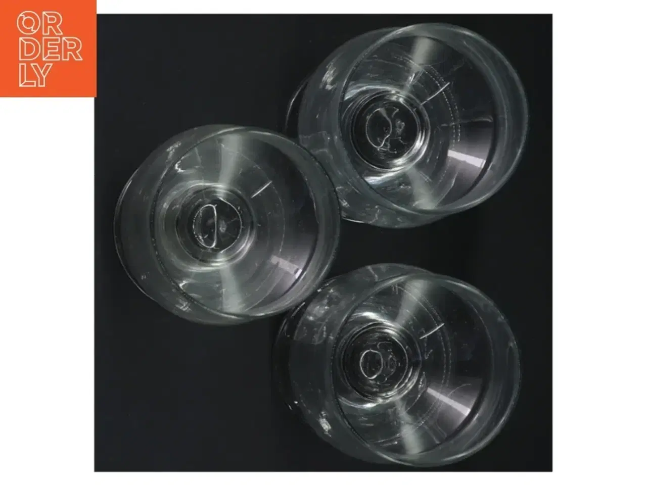 Billede 2 - Sæt af 3 glas (str. Ø. 6. cm. længde. 12 cm. 3 styk)