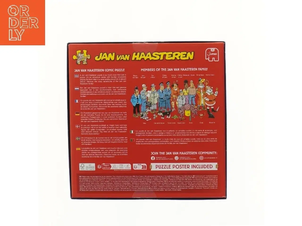 Billede 3 - Puslespil (str. 25x25 cm)