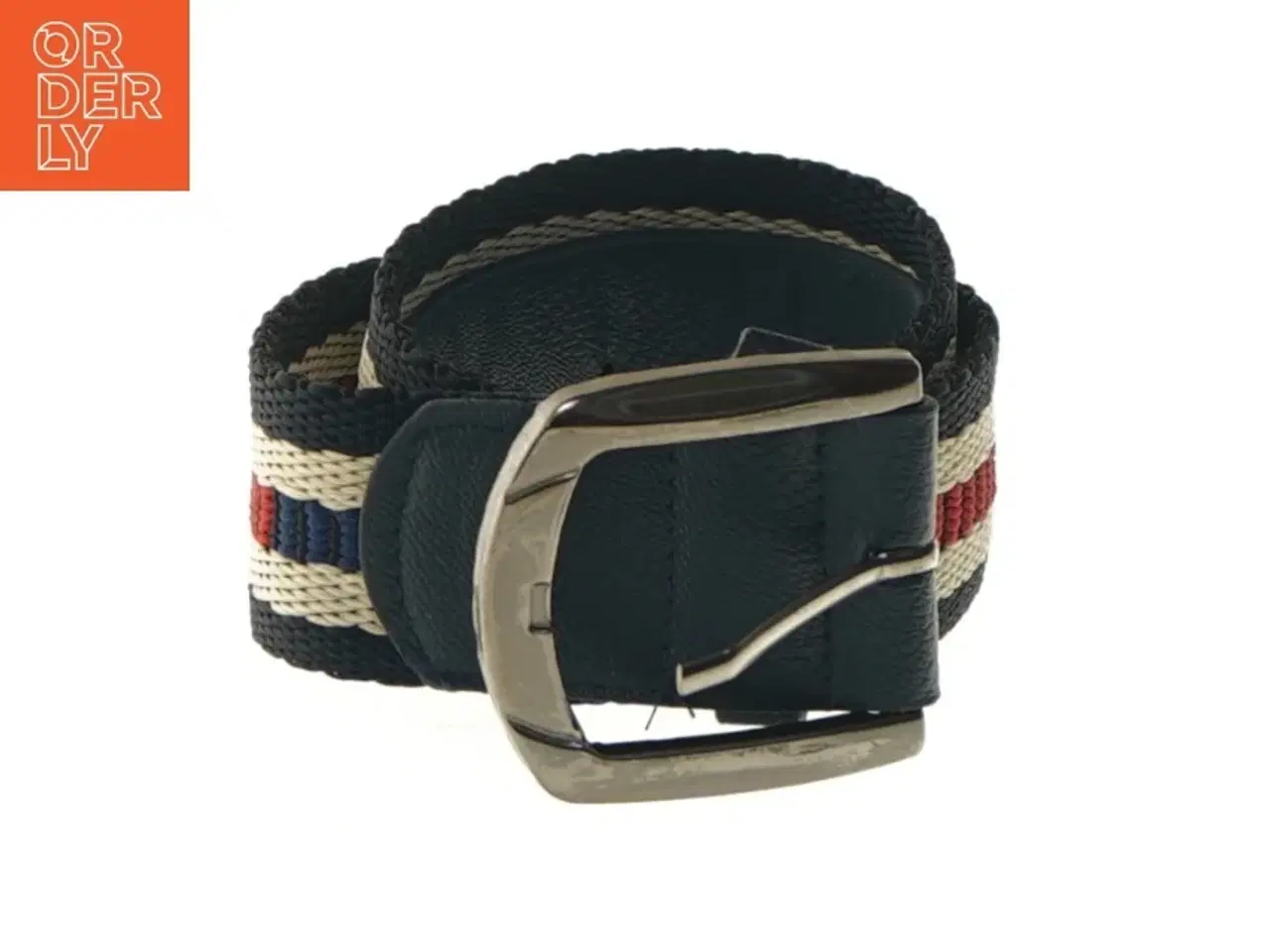 Billede 1 - Bælte med metalspænde (str. 71 cm)