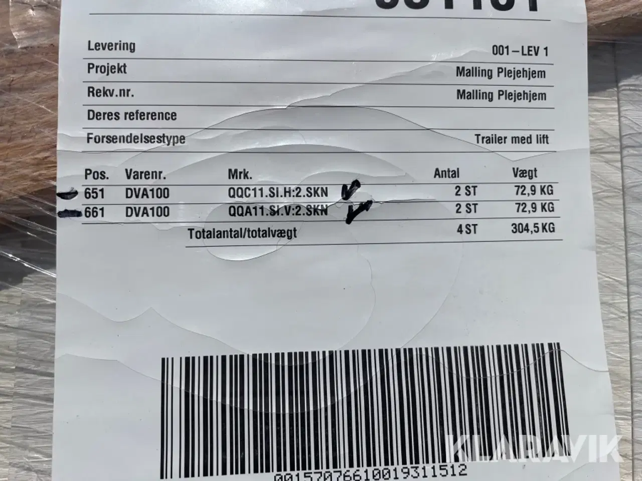 Billede 12 - Vinduer Velfac 4 styk