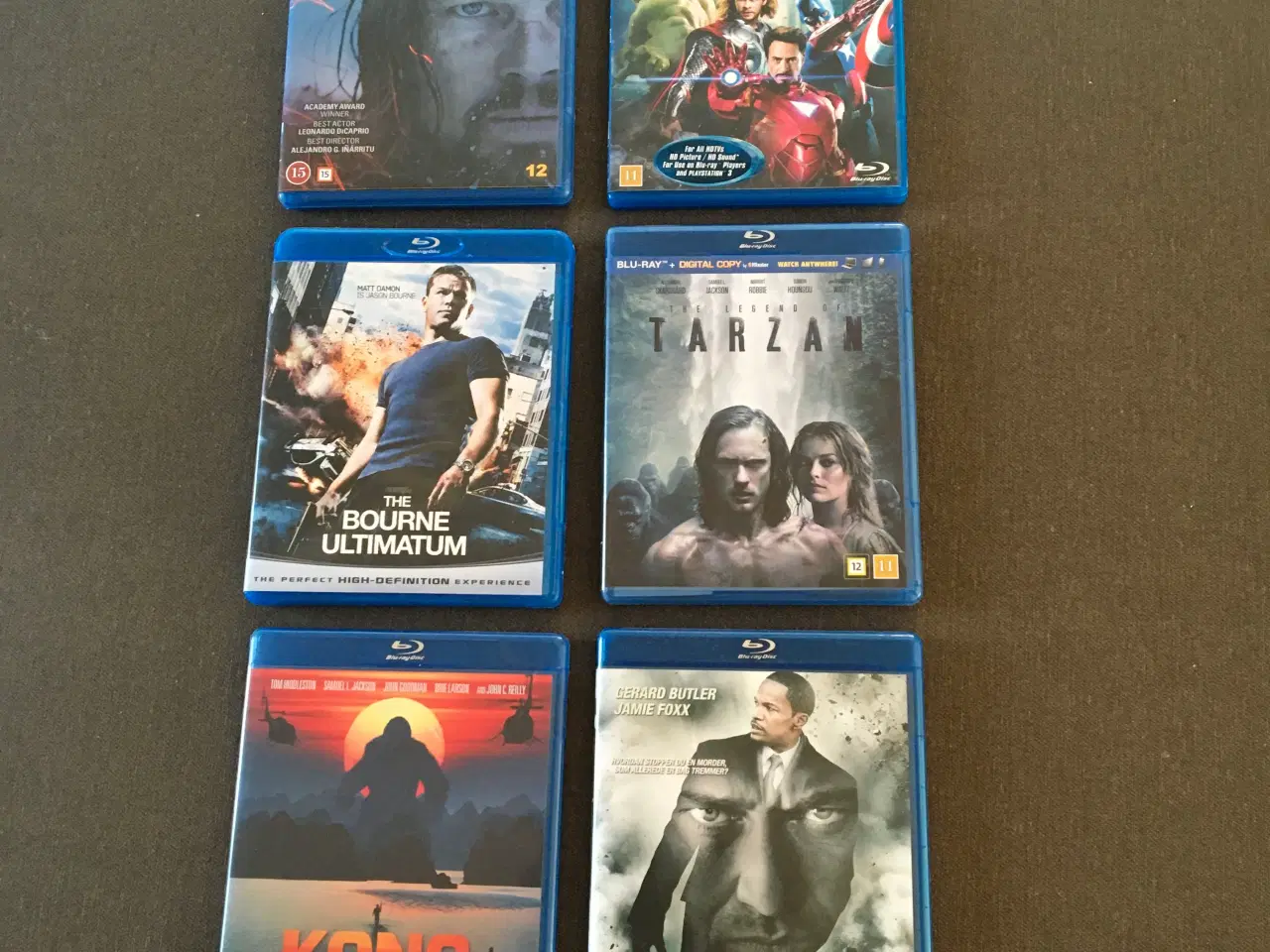 Billede 1 - 6 originale action Blu-Ray Disc film sælges samlet