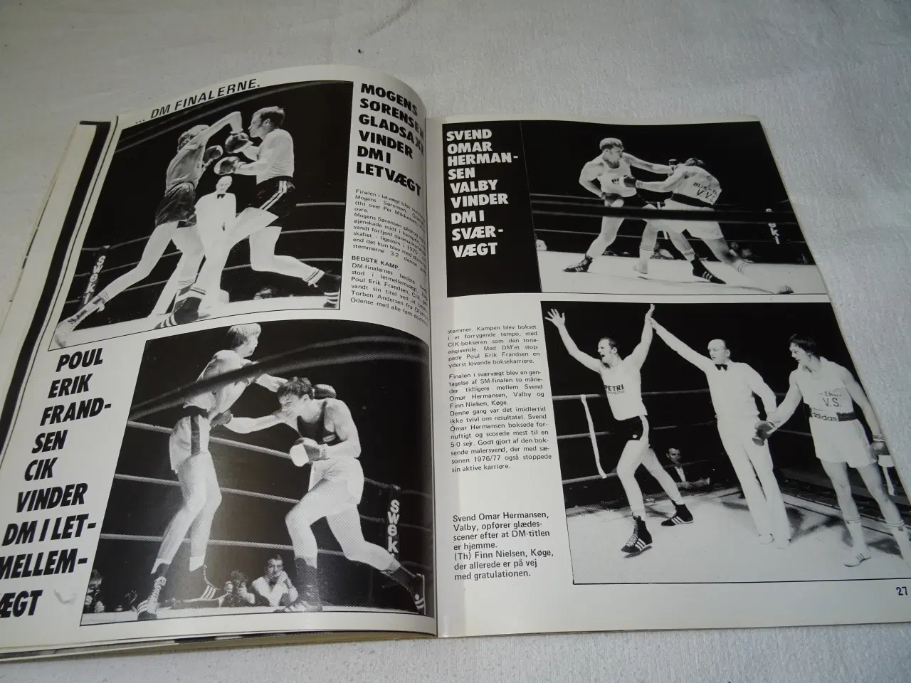 Billede 3 - Boksning 1977 årsblad