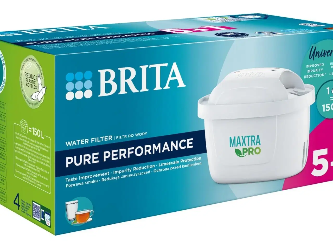 Billede 3 - Vandfilter patroner BRITA MAXTRA+ Pro Pure Performance 5+1
