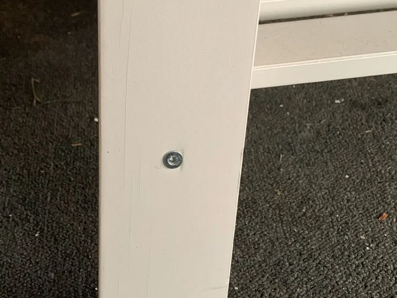 Billede 6 - Bordbukke i hvid 2 stk