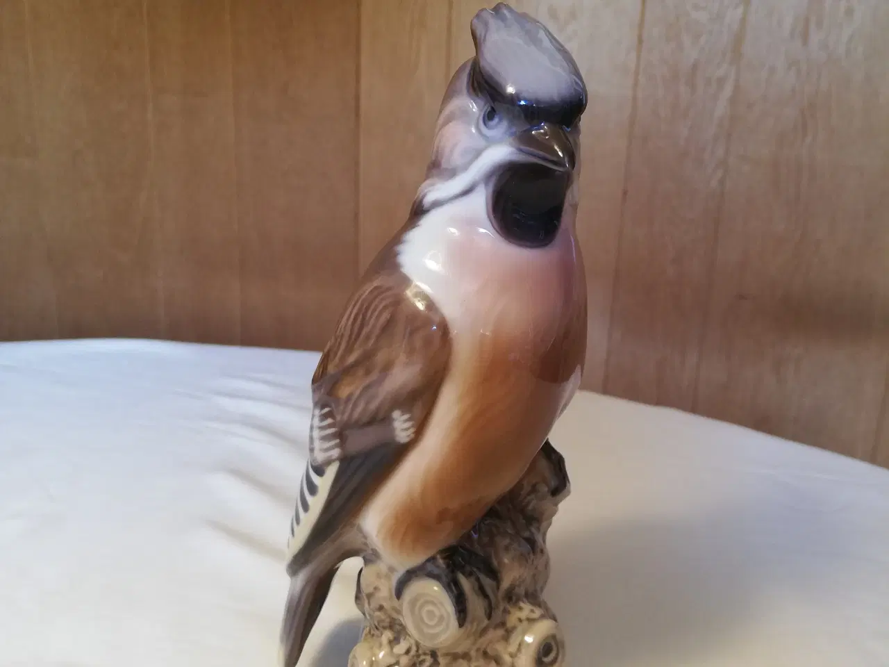 Billede 1 - Lyngby porcelænsfigur Silkehale fugl nr. 6