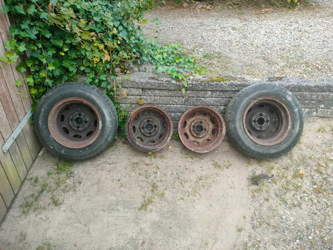 Billede 6 - Original VW Golf 1 / Scirocco 1 Stålfælge sæt 13"