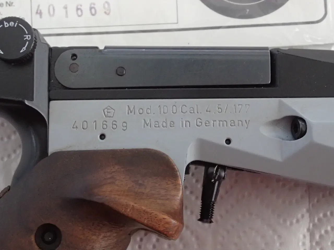 Billede 5 - Luftpistol Feinwerkbau model 100 match