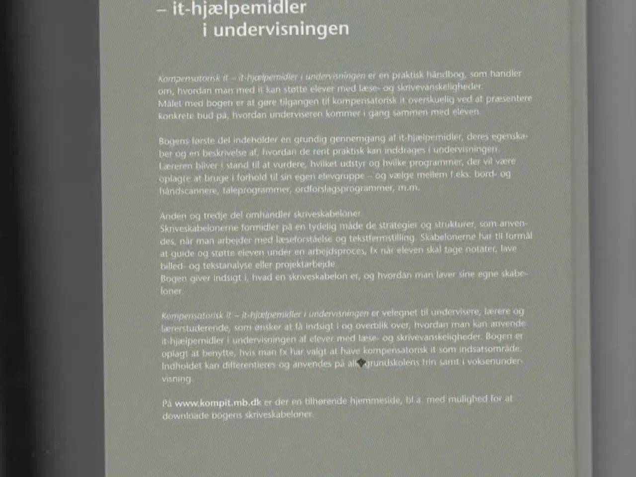 Billede 2 - Undervisning med it