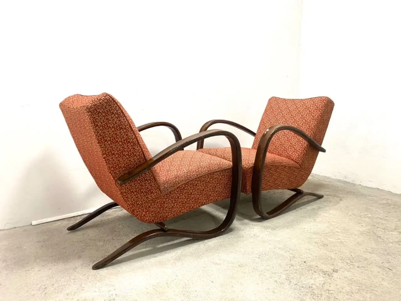 Billede 3 - Jindrich Halabala, design lounge stol 