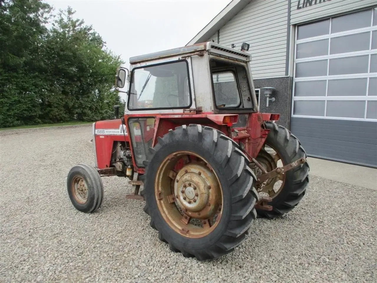 Billede 3 - Massey Ferguson 565 Med orginal registringsattest til og srvostyrring