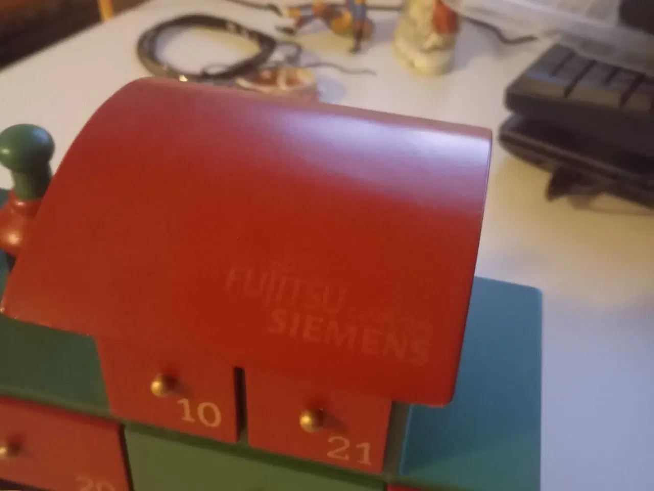 Billede 2 - Tog julekalender i træ 