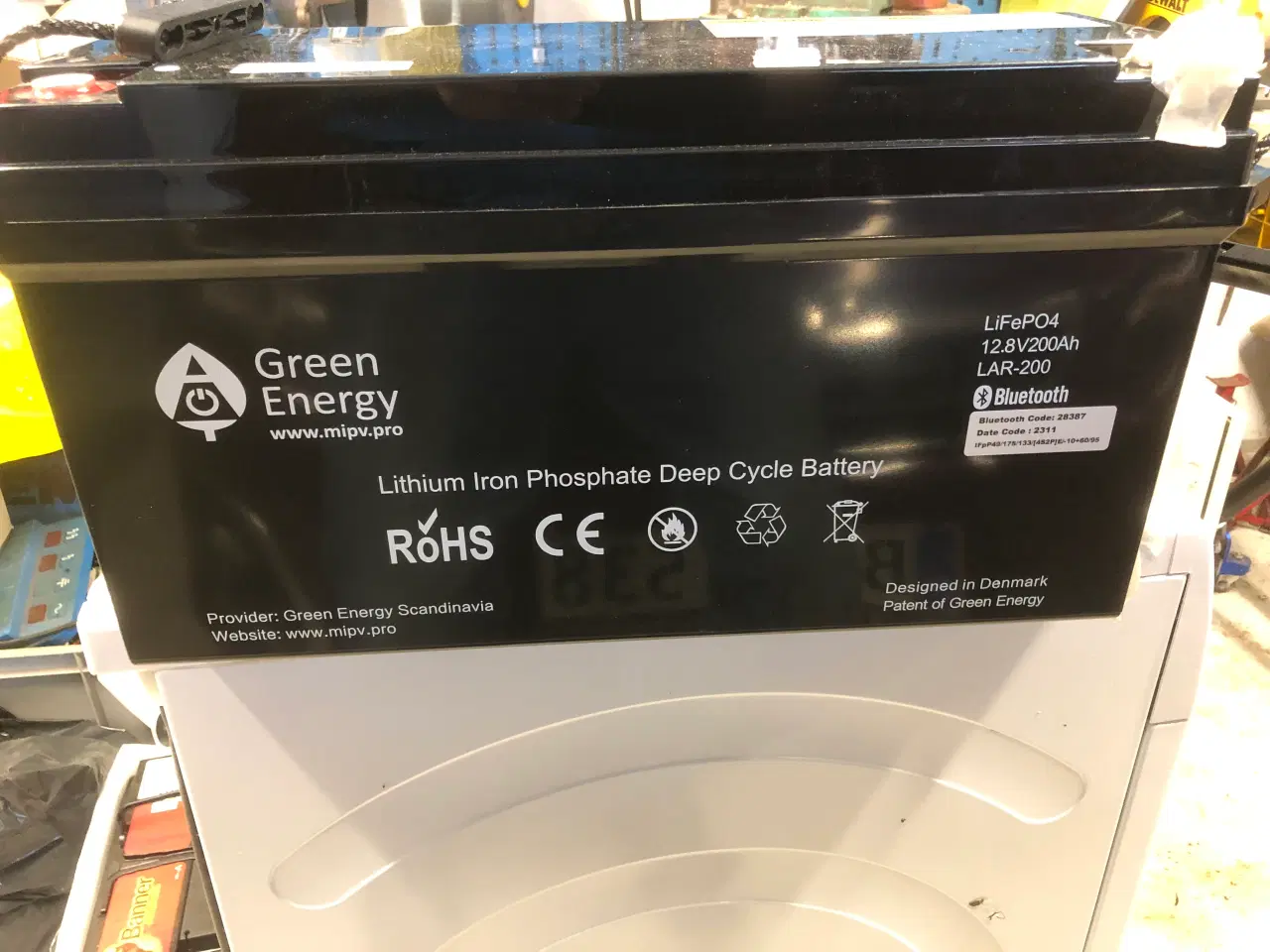 Billede 1 - 12V 200Ah Lithium Batteri