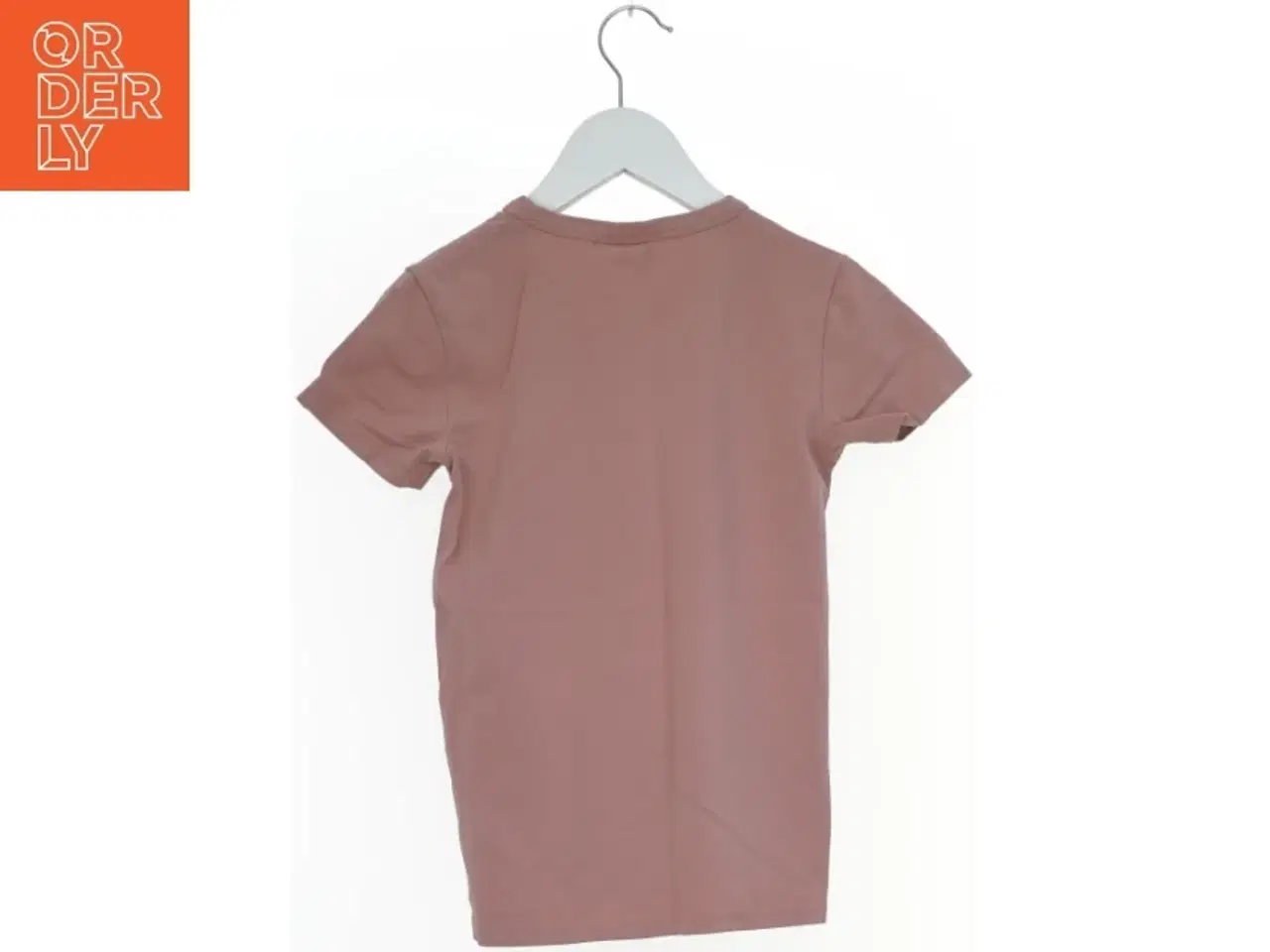 Billede 2 - Børne T-shirt i økologisk bomuld  str. 128 med hammerhaj print fra Dyr Cph/Danefae