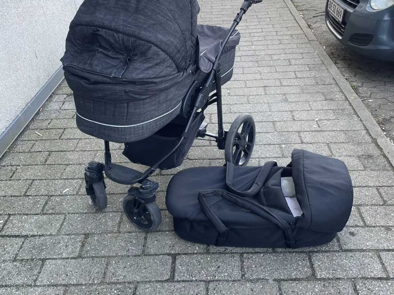 Billede 2 - Barnevogn basson   , 97 cm.   Med lift 