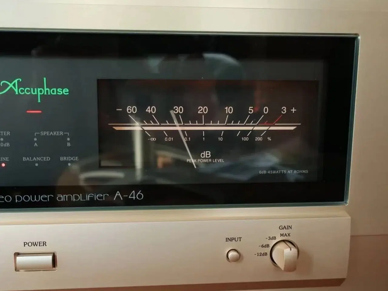 Billede 1 - Accuphase A-46 amplifier