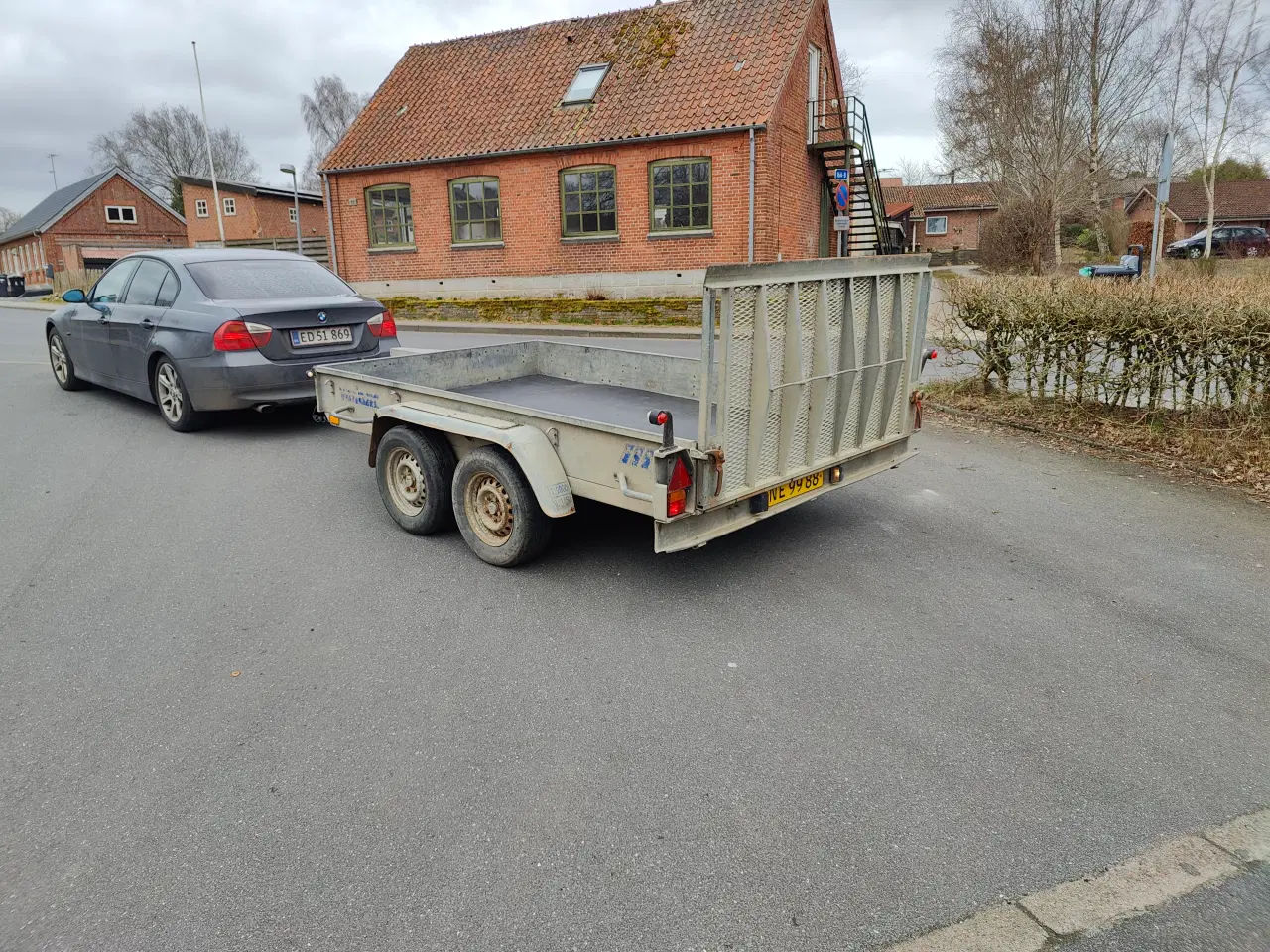 Billede 2 - Nysynet Variant 2000kg maskintrailer med tip