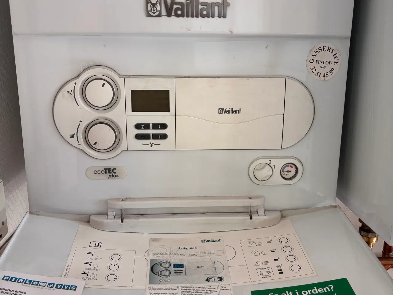 Billede 2 - Gasfyr Vaillant ecoTEC Plus