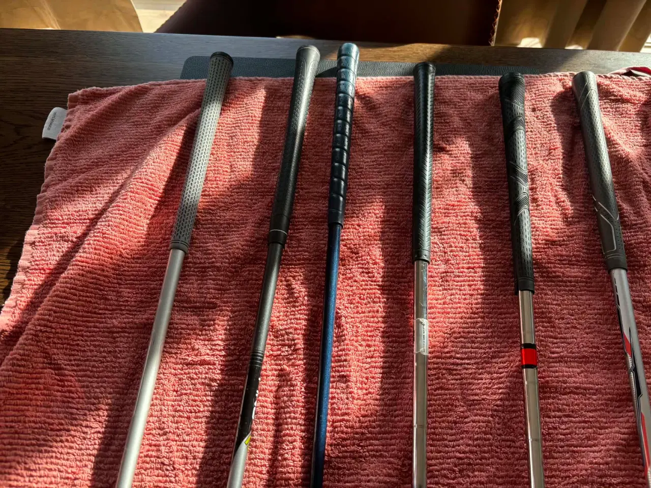 Billede 17 - Samlet begynder golfsæt med bag, vogn og tilbehør