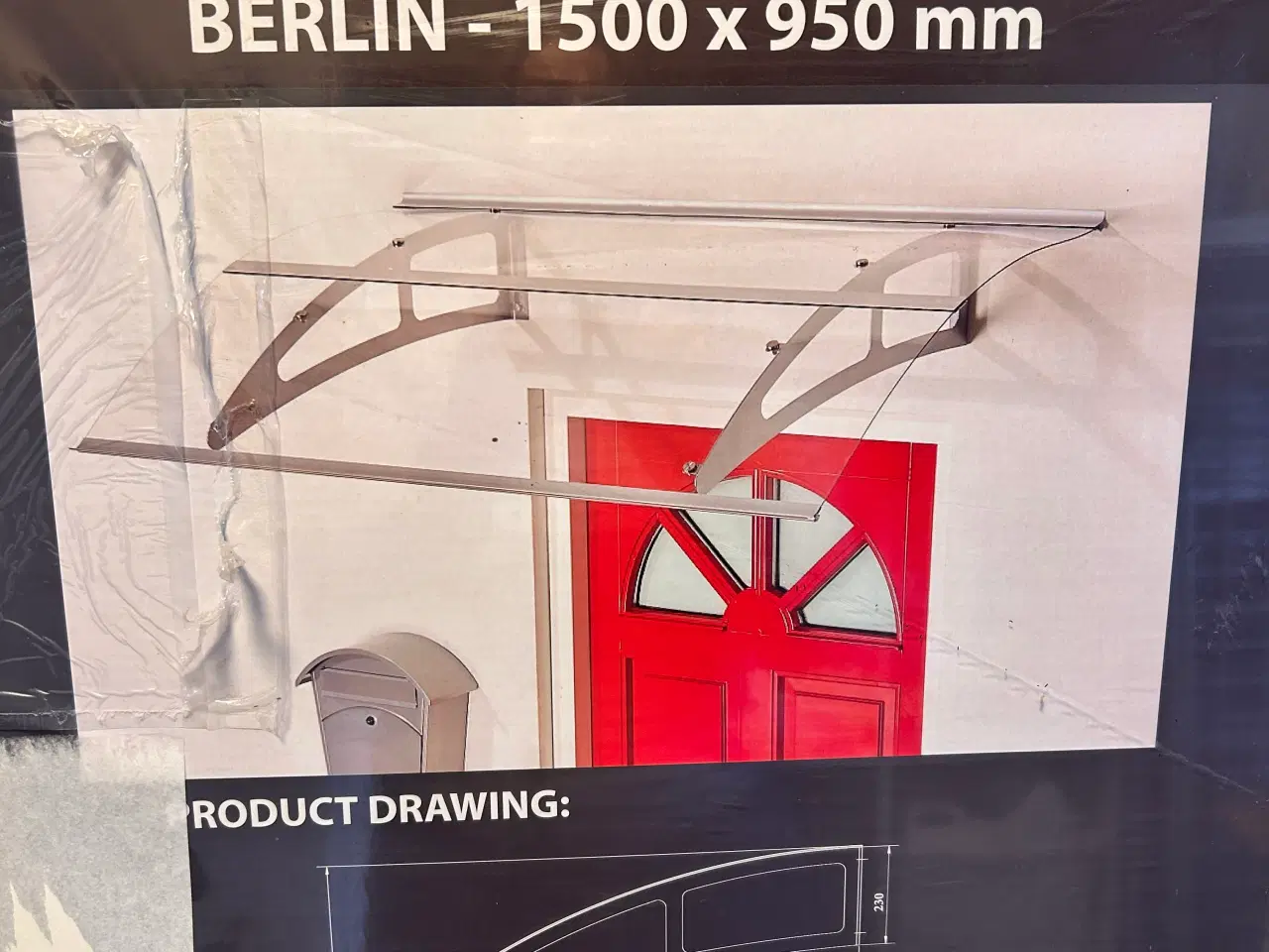 Billede 2 - Dørudhæng Berlin 950X1500