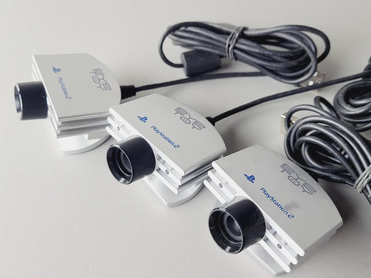 Billede 3 - ⭐️· 3 stk. EyeToy USB Kamera (Sølv) til PS2