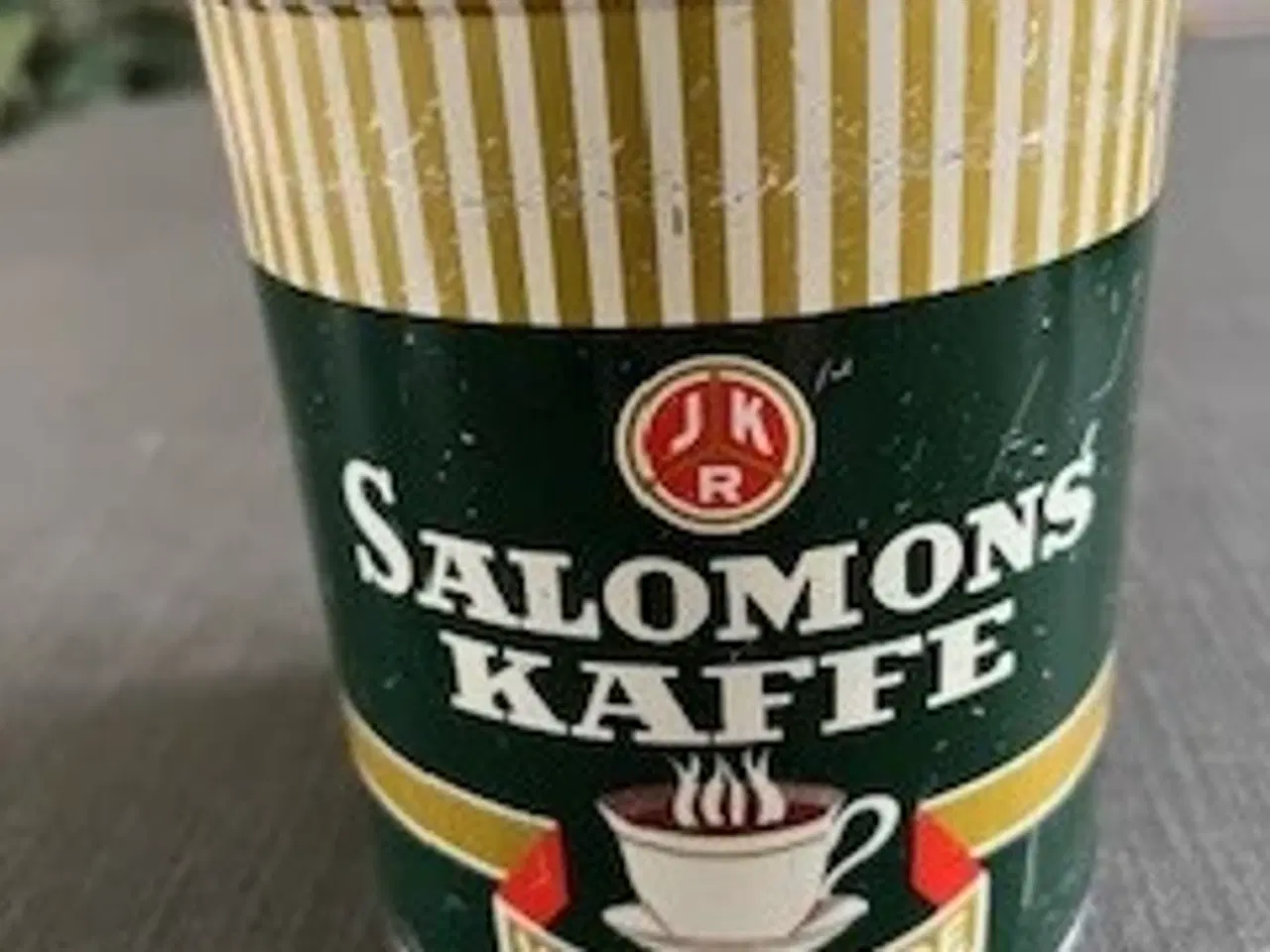 Billede 1 - Gammel kaffedåse fra Salomons Kaffe