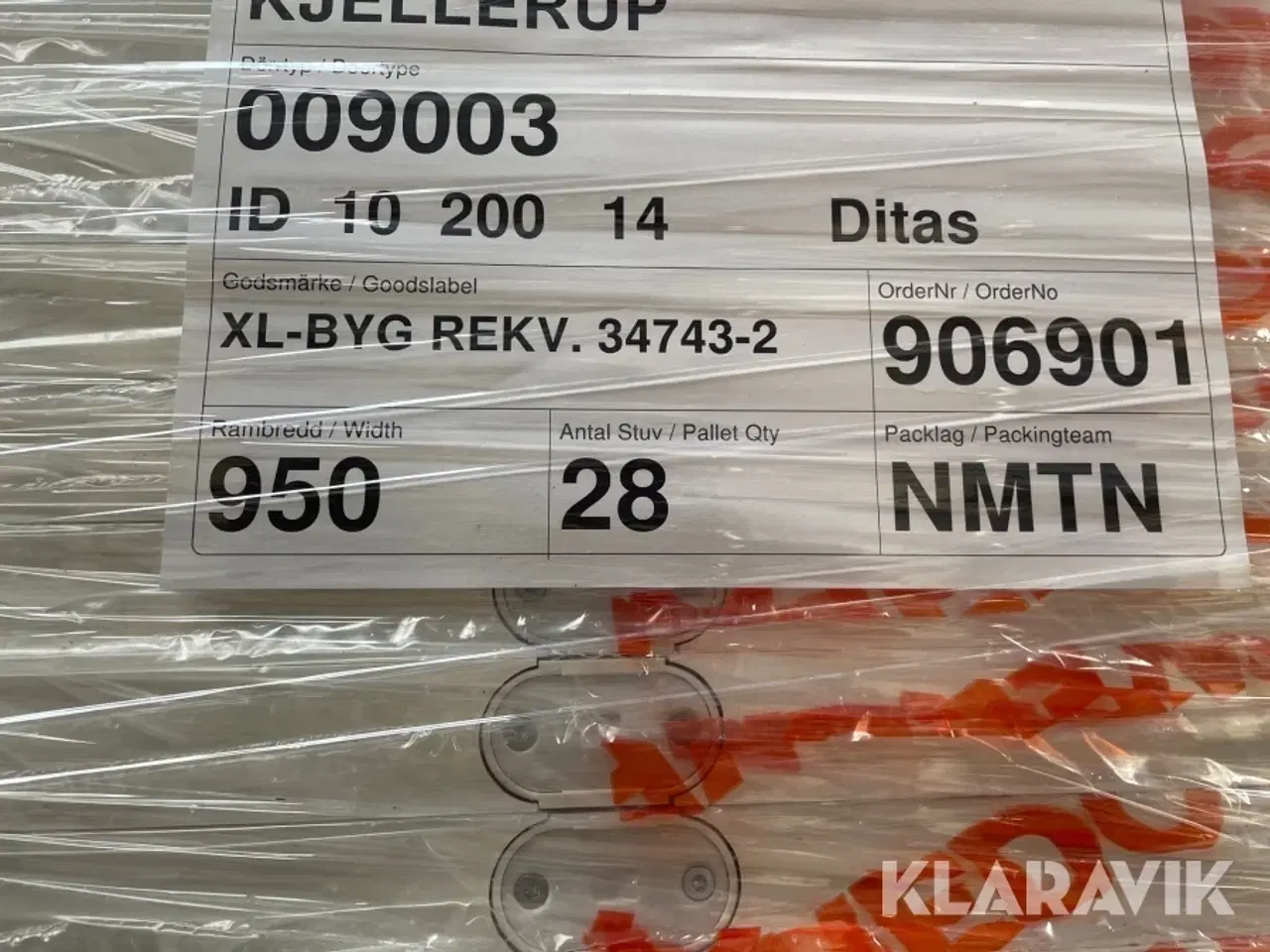 Billede 4 - Døre Swedoor Easy hvidmalet 10x21 25 styk