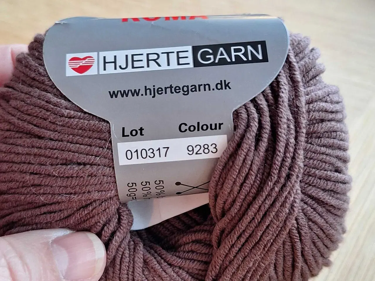 Billede 2 - Hjertegarn Roma 