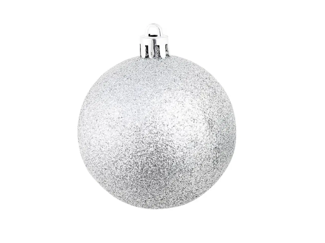 Billede 5 - Julekuglesæt 100 stk. 3/4/6 cm sølvfarvet