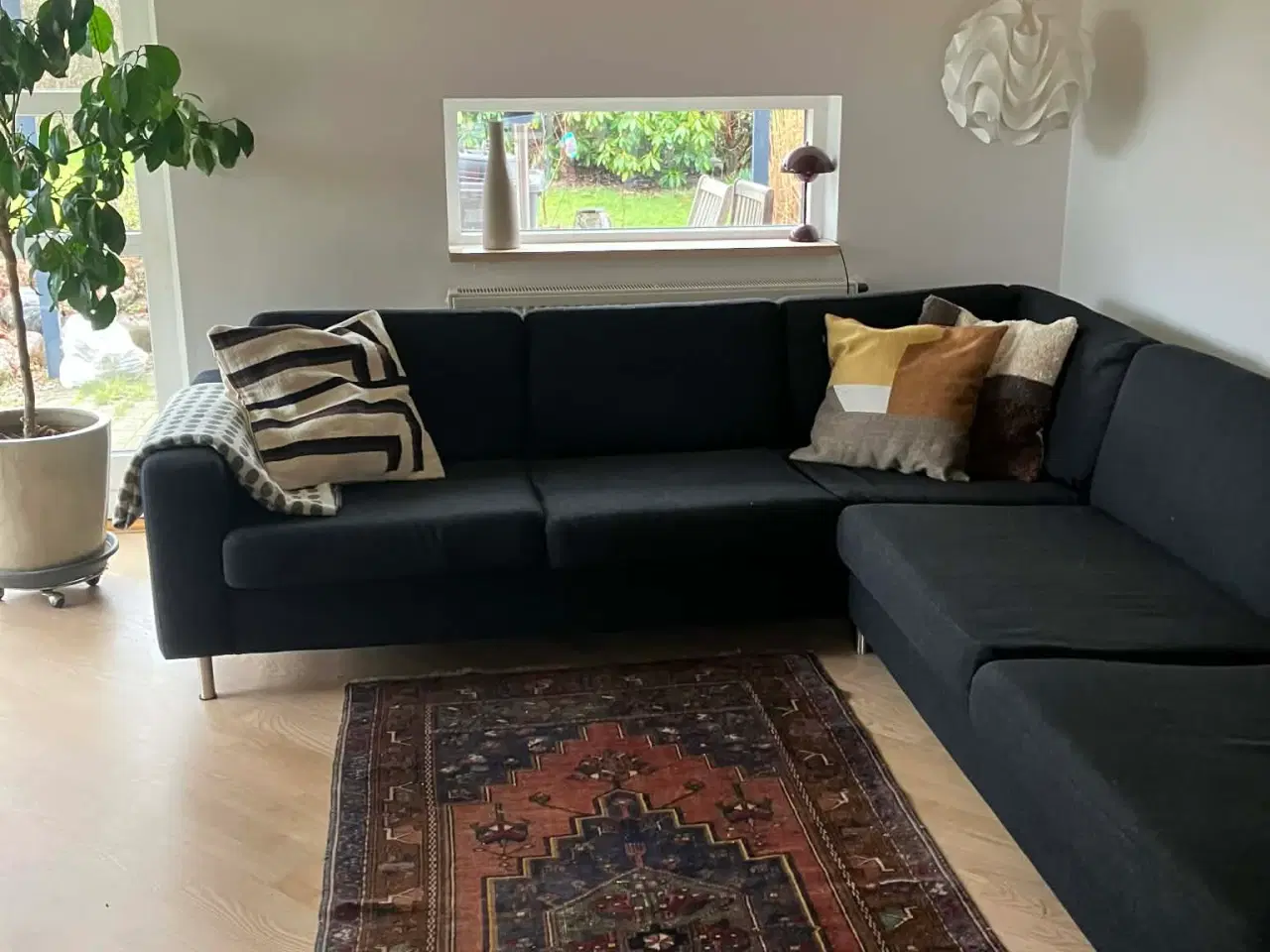 Billede 1 - Bolia Scandinavia hjørnesofa i sort uld