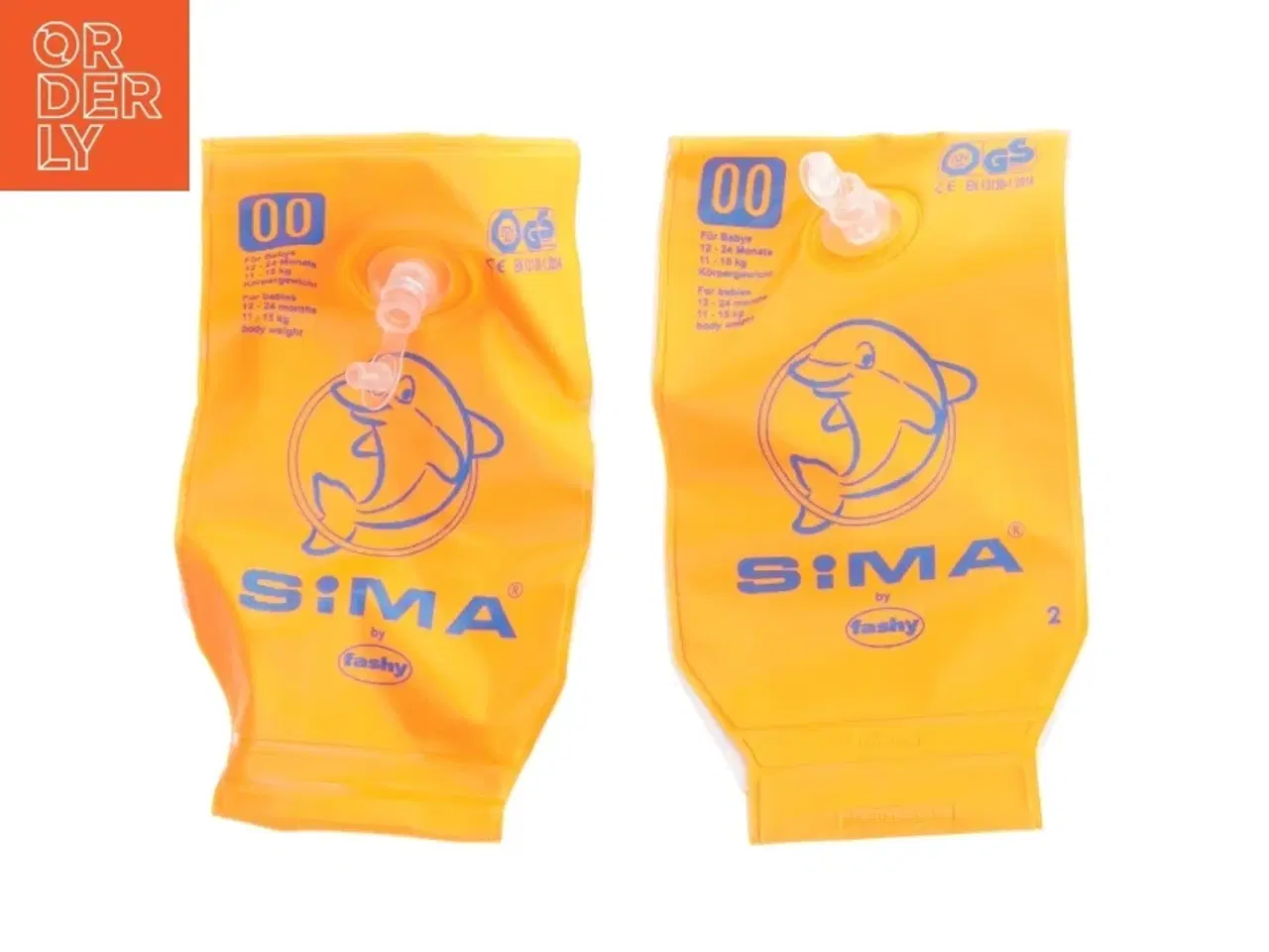 Billede 1 - Svømmevinger til børn fra Fashy (str. 11-15 kg)