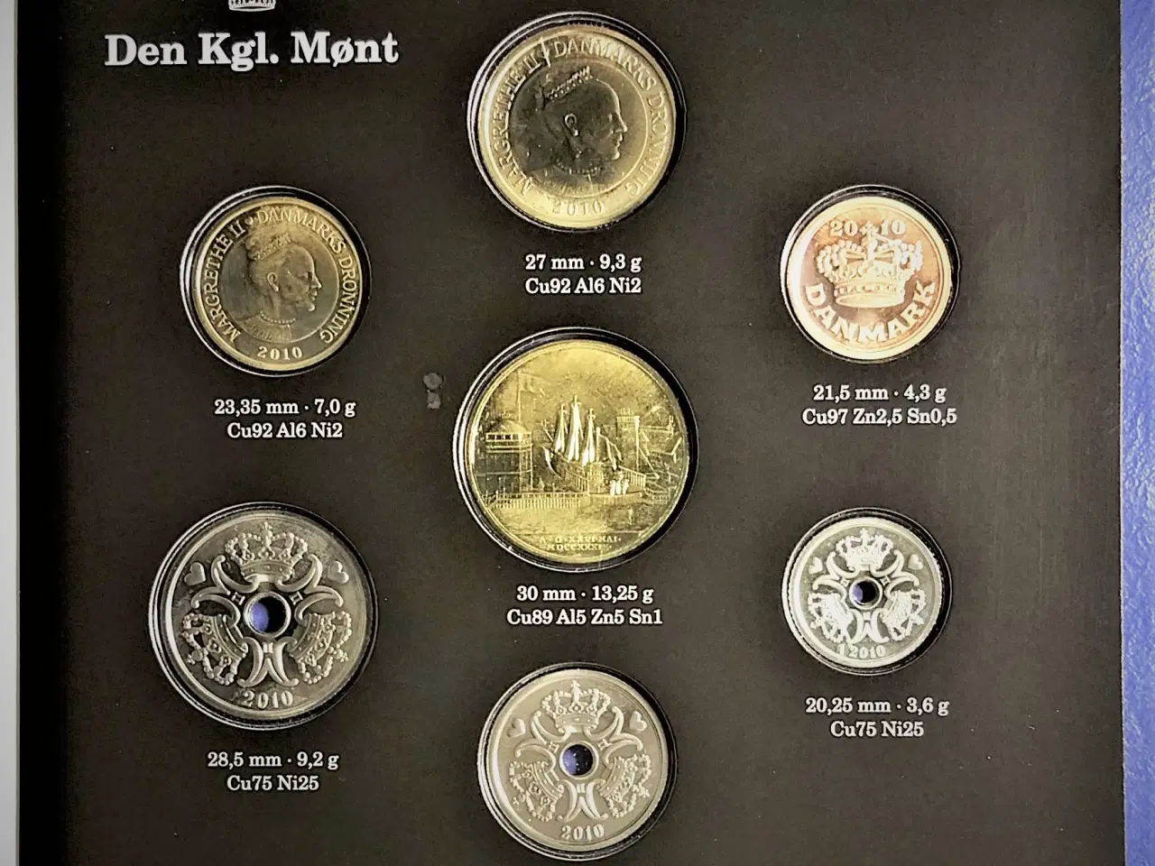Billede 4 - DET KGL Møntsæt 2010 med FLADENS FØRSTE TØRDOK