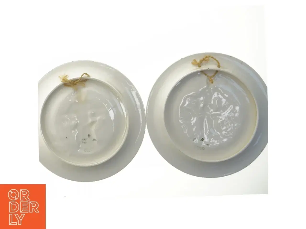 Billede 2 - Aluminia juleplatter 1917 og 1918 (str. 30 cm)