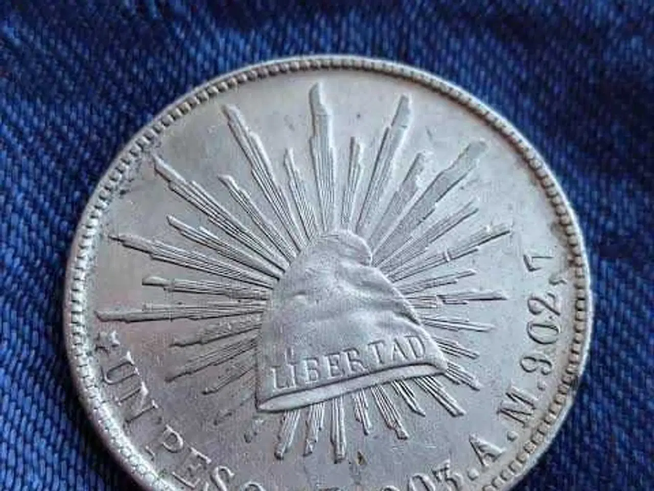 Billede 3 - Søger sølv Peso fra Mexico 