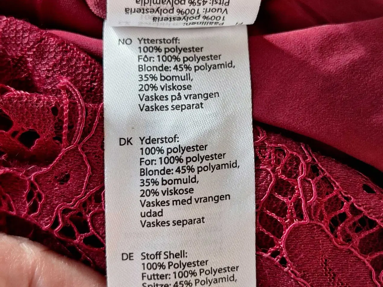 Billede 6 - Lang selskabskjole str. M