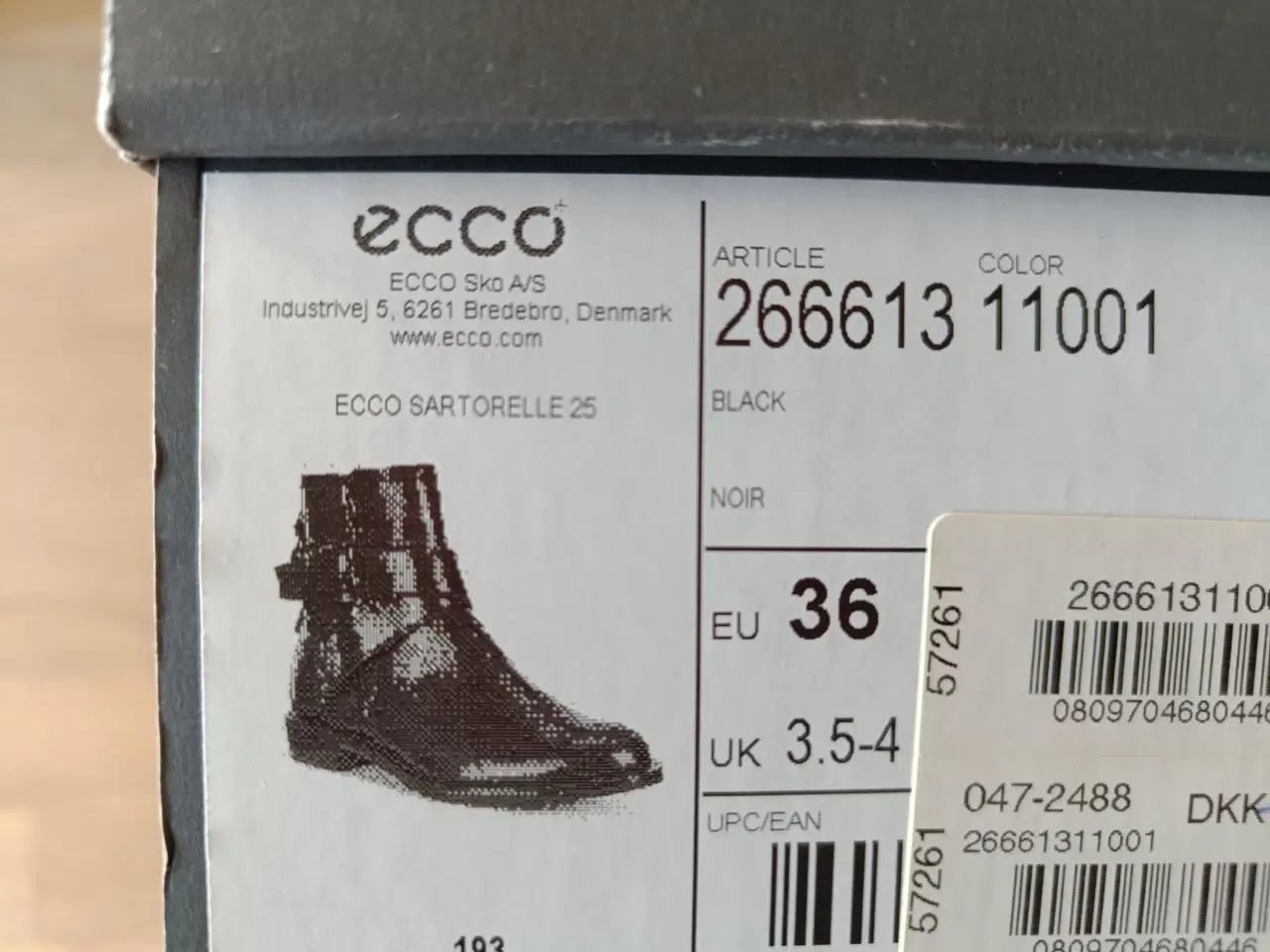 Billede 6 - Ecco ankelstøvler – i rigtig god stand