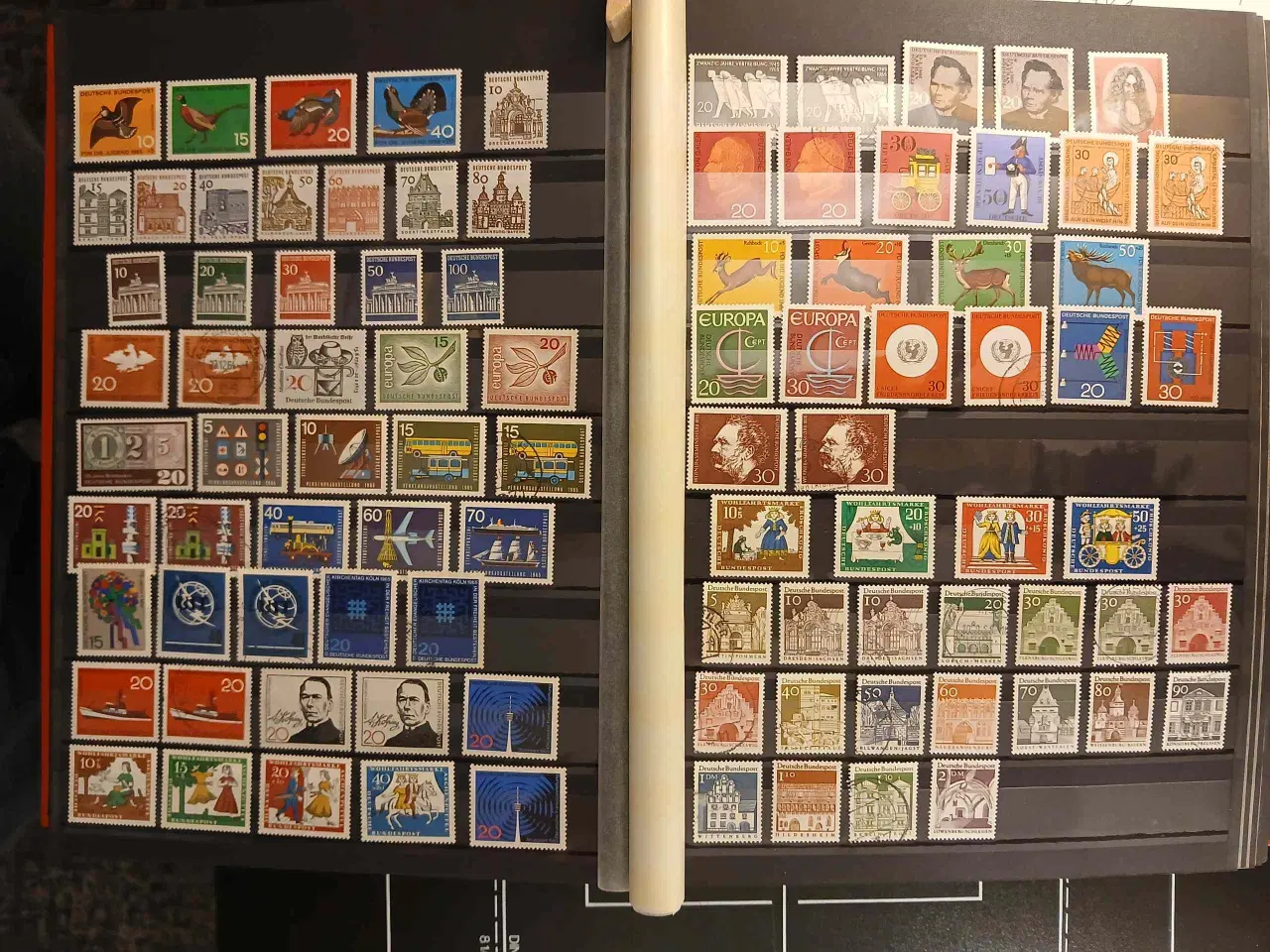 Billede 8 - Vesttyskland (97) Frimærkesamling  1951 til 1981