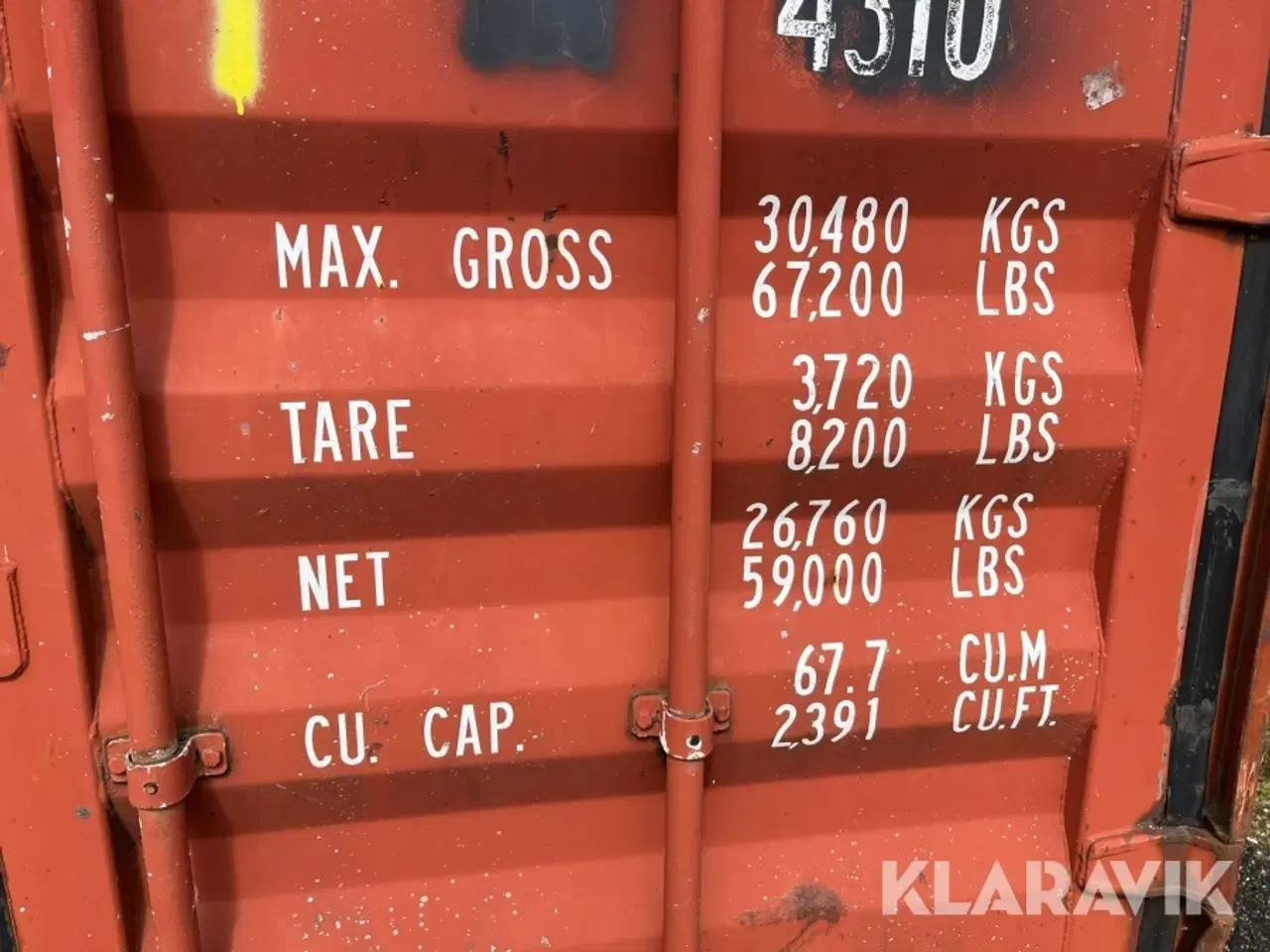 Billede 8 - Skibscontainer KB40-DC 40 Fod