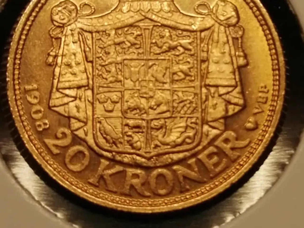Billede 2 - 20 krone 1908