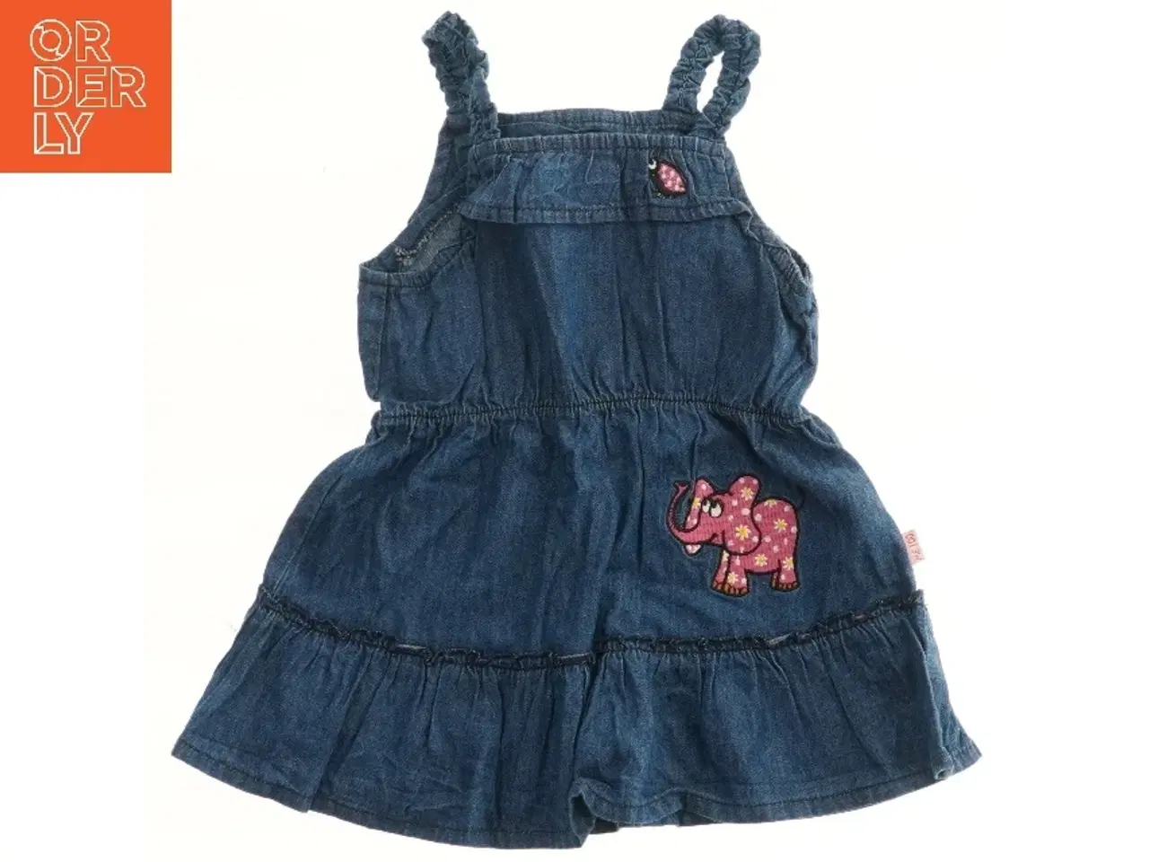 Billede 1 - Denim sommerkjole med Elefant fra Me Too (str. 68)