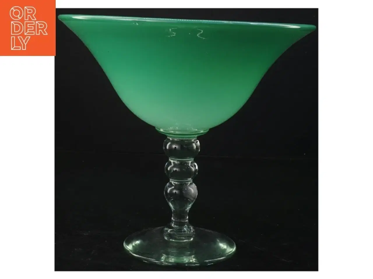 Billede 1 - Grøn Glasopsats (str. 20 x 22 cm)
