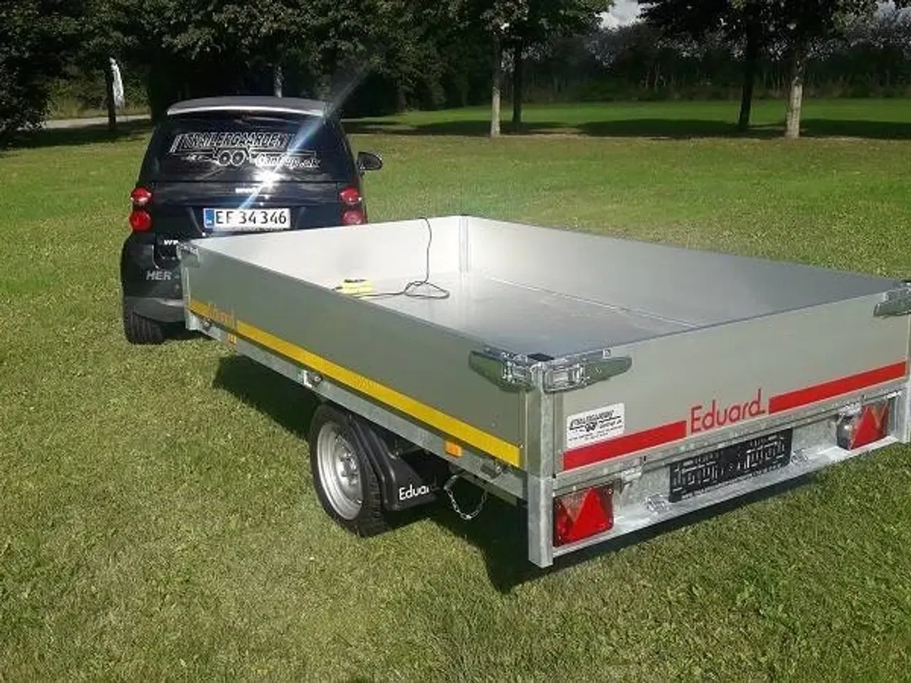 Billede 7 - EDUARD trailer 2615-1500.63 EL Tip m. Ramper