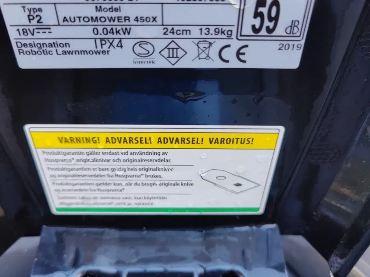 Billede 7 - Græsslåmaskine Husqvarna 450X Auto Mower