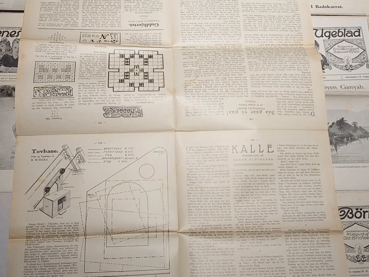 Billede 4 - 38stk Børnenes Ugeblad(Mit Blad)fra 1933.17.årgang