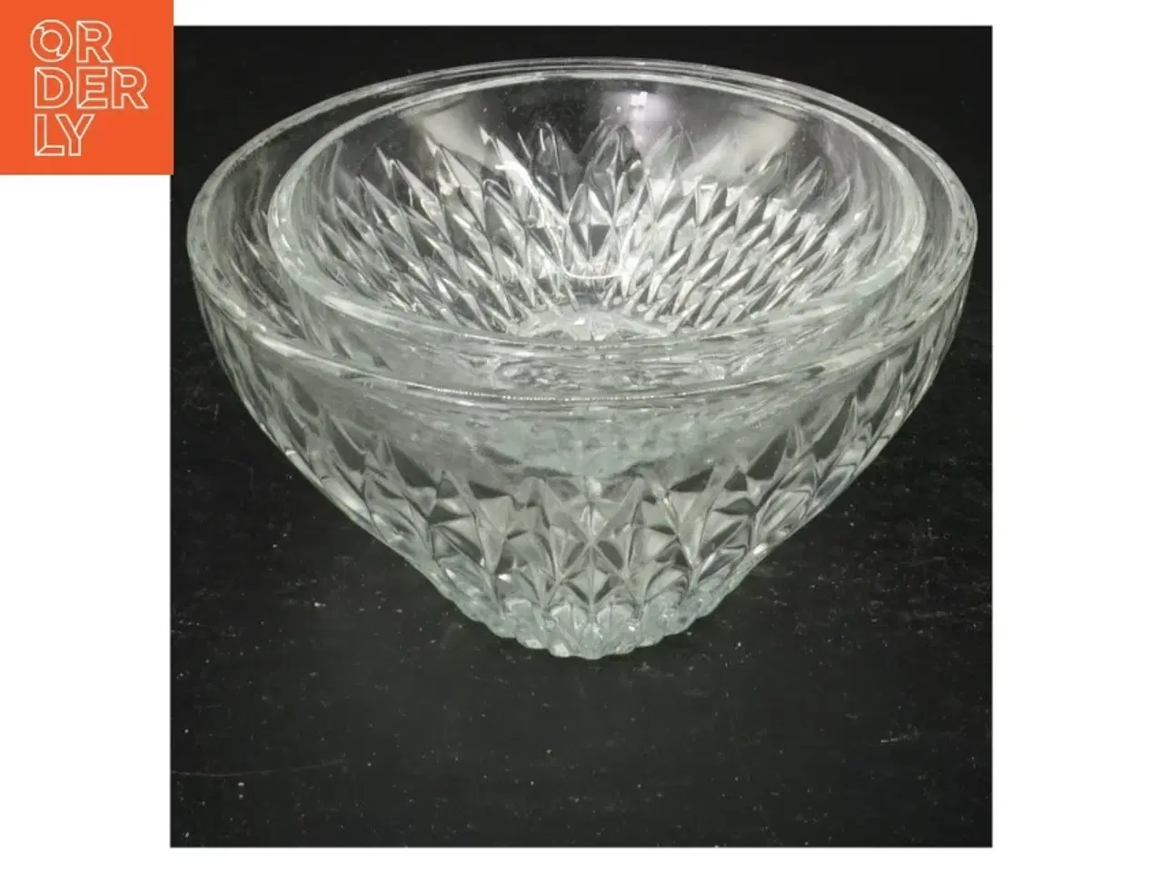 Billede 3 - Krystalglas skåle (str. 11 cm. og 9 x 14 cm)