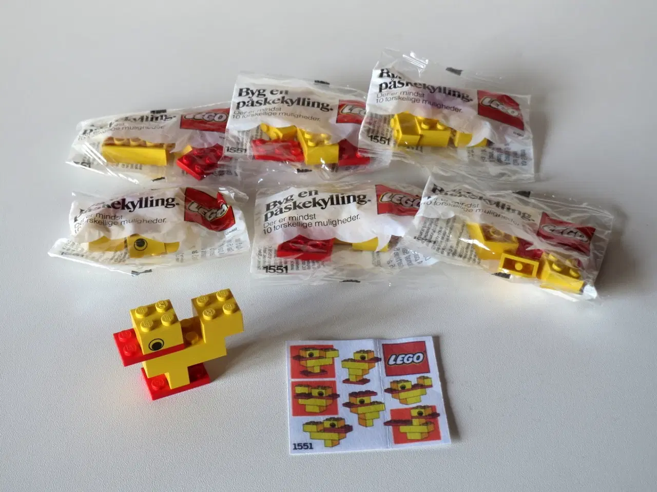 Billede 1 - Lego påskekyllinger