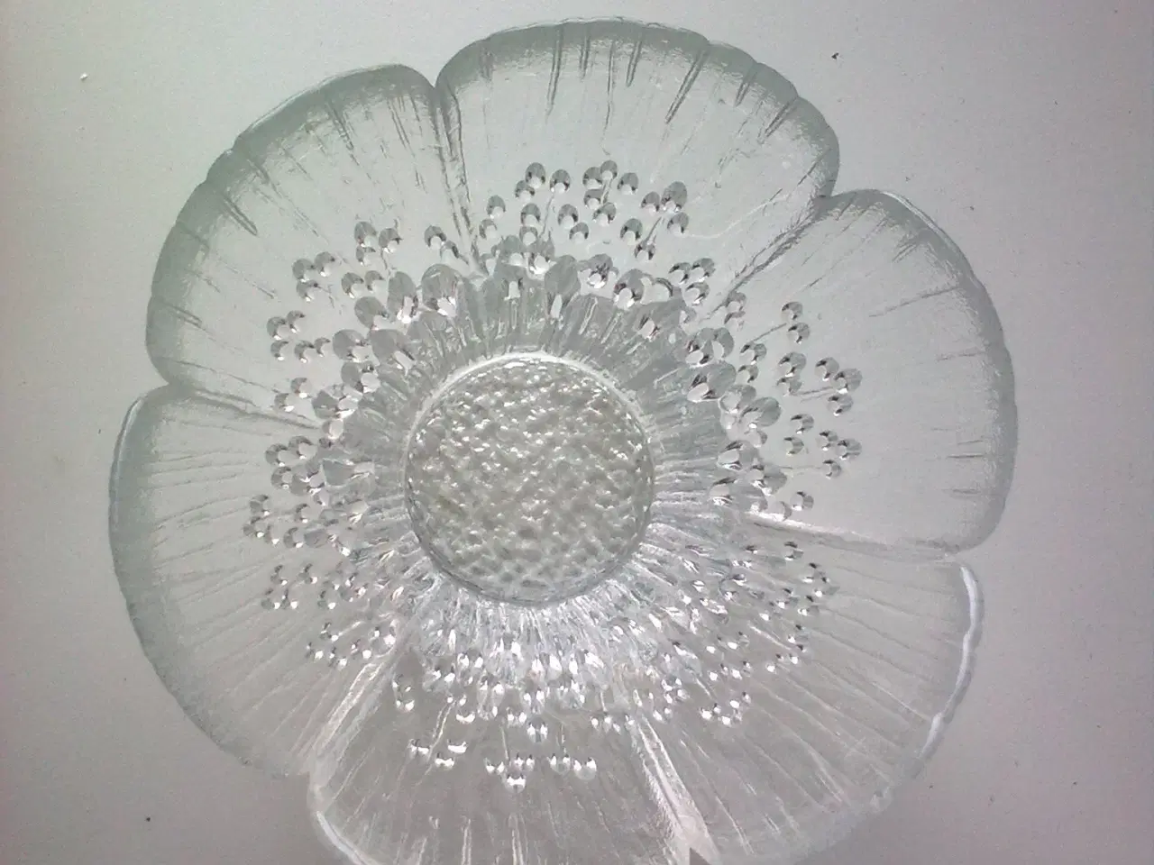 Billede 3 - Dessert skåle FINSK is skulpturelle blomster